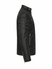 Men’s Winter Leather Jacket Right 