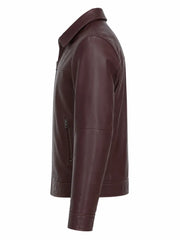 Men's Ashwood Leather Brando Jacket Left 