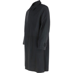 Men’s Classic Black Long Trench Coat
