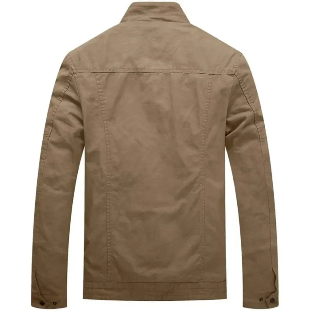 Men's Khaki Urban Cotton Jacket
