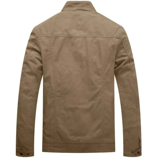 Men's Khaki Urban Cotton Jacket
