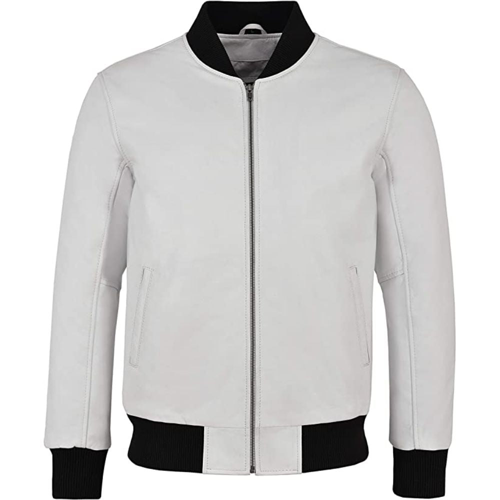 White Varsity Jacket