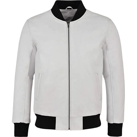 White Varsity Jacket