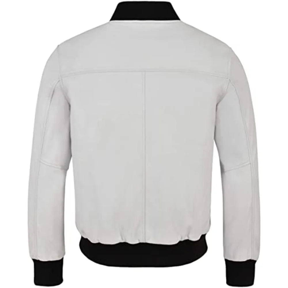 White Varsity Jacket