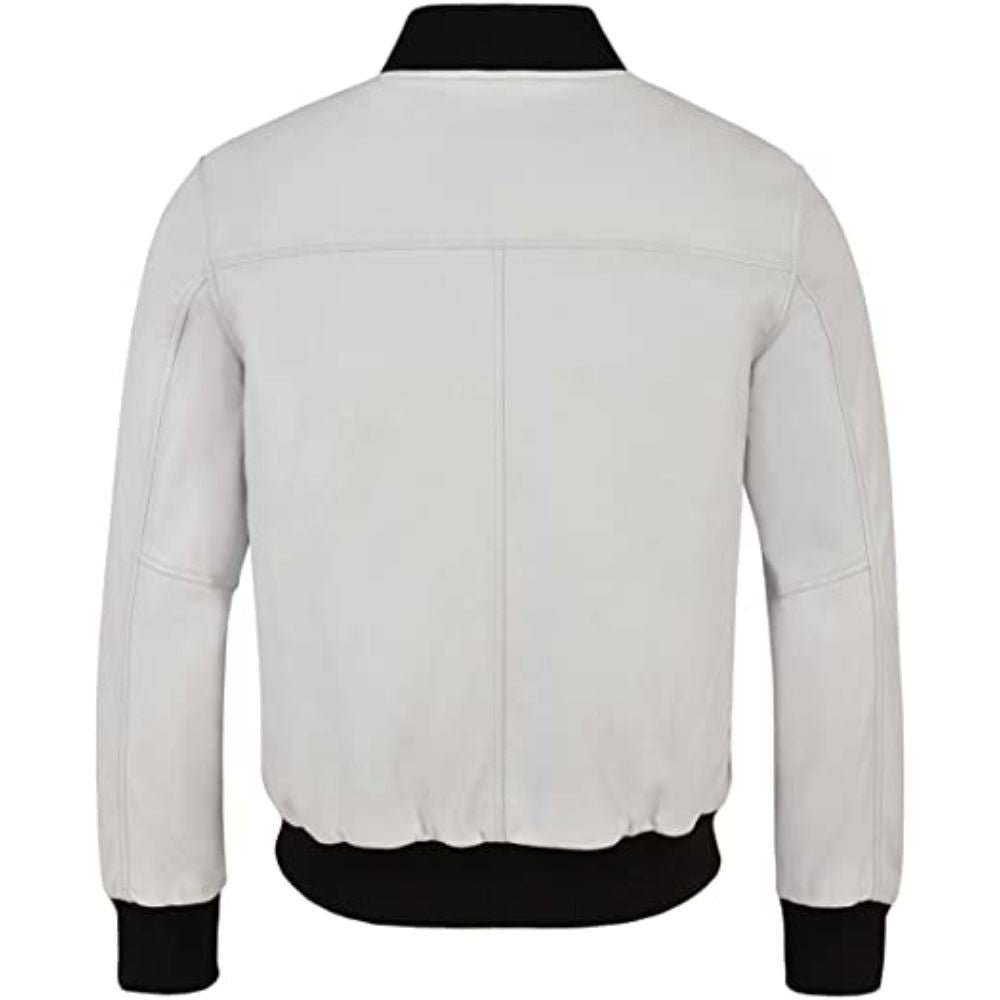 White Varsity Jacket