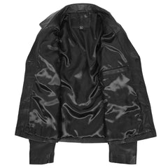 Women Black Real Leather Jacket