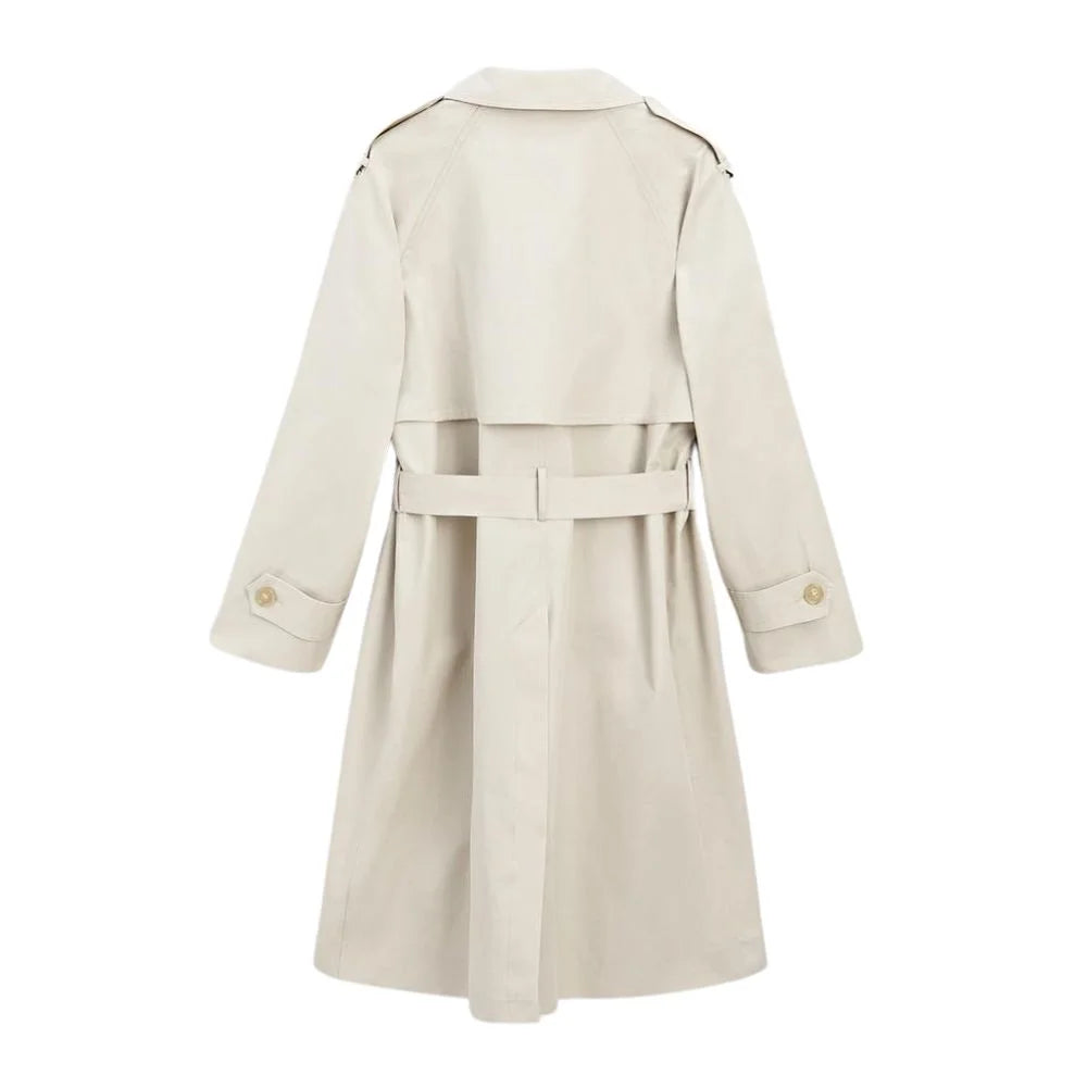 Women's Classic Beige Trench Coat