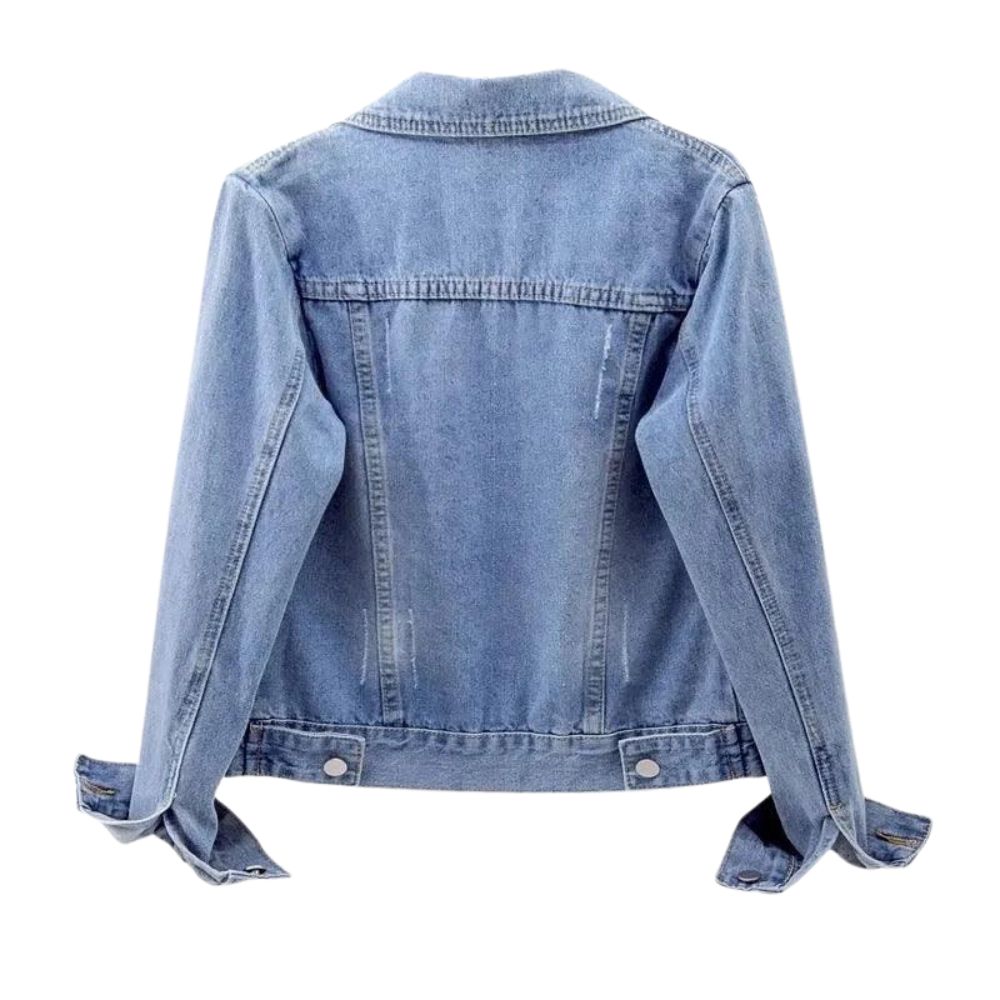 Women's Classic Light Blue Denim Jacket