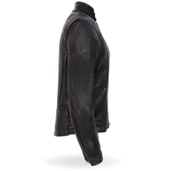 Women’s High-Quality Black Leather Motorcycle Jacket