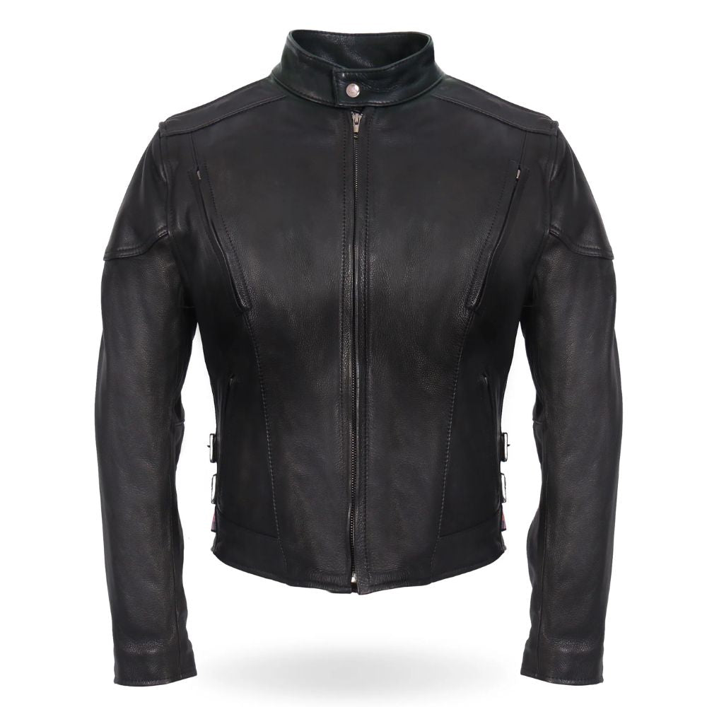 Women’s High-Quality Black Leather Motorcycle Jacket