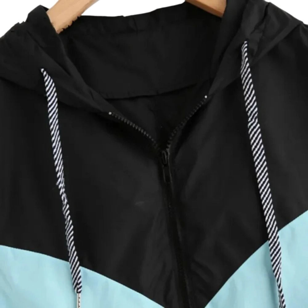 Women's Color block Windbreaker Jacket
